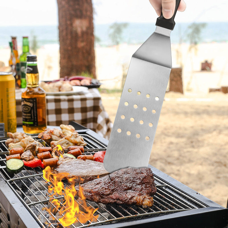 Barbecue Spatula Tool Stainless Steel Teppanyaki Set