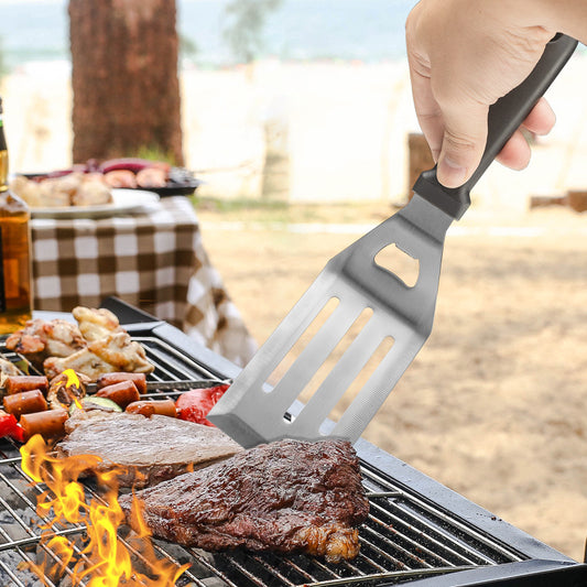 Barbecue Spatula Tool Stainless Steel Teppanyaki Set