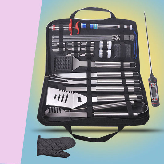 25piece Barbecue Tool Bag Set